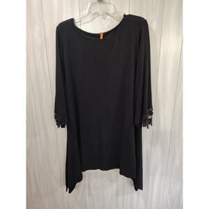 Women's Moa Gothic Top Alternative Witchy Goth Romance Flowy Festival